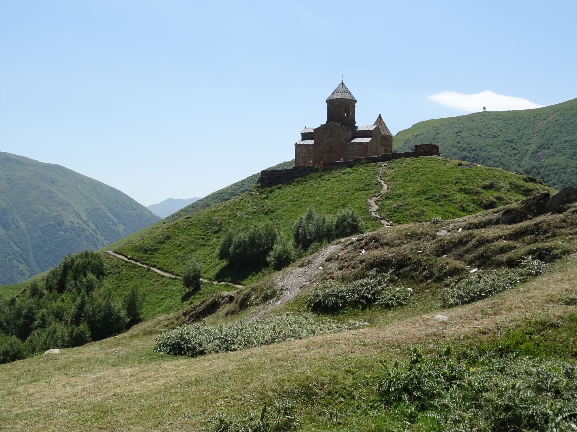 kazbegi trinity church