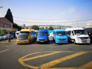 didube station tbilisi minibuses