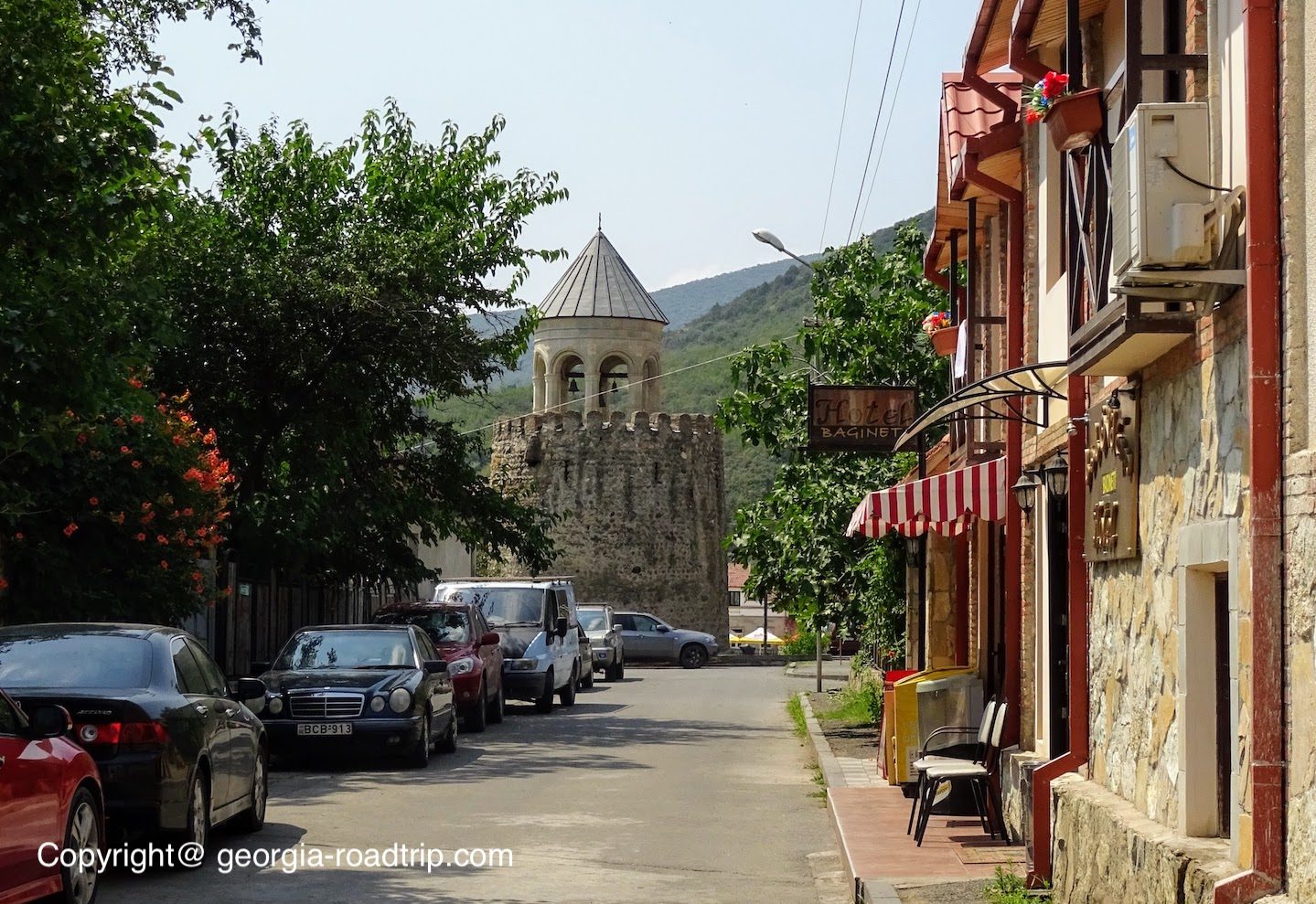 Mtskheta city center georgia