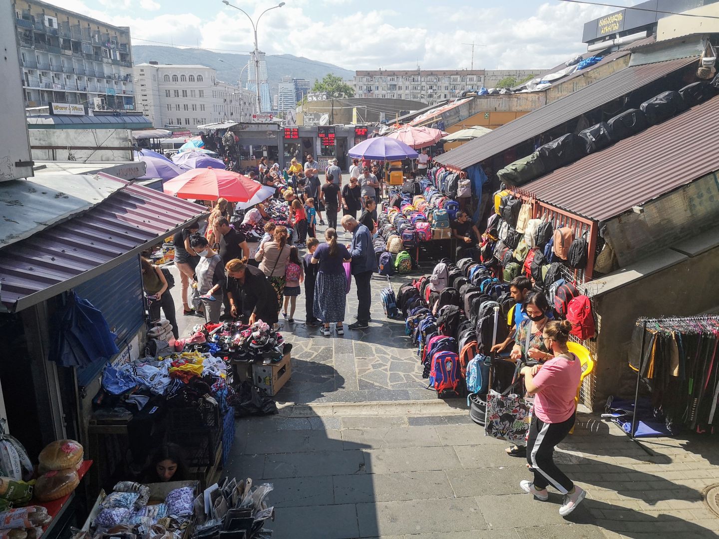 local market tbilisi